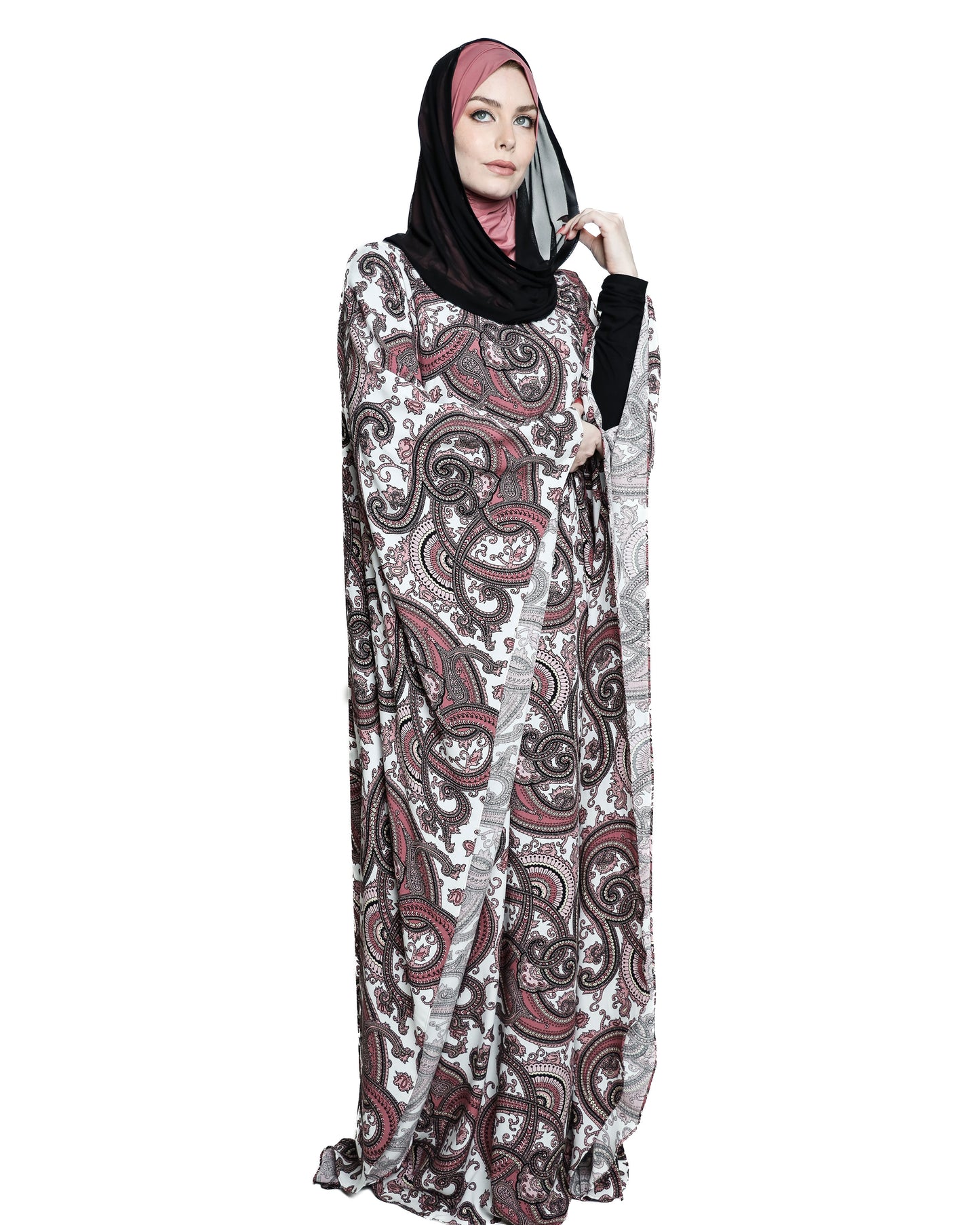 Paisley Cotton Kaftan