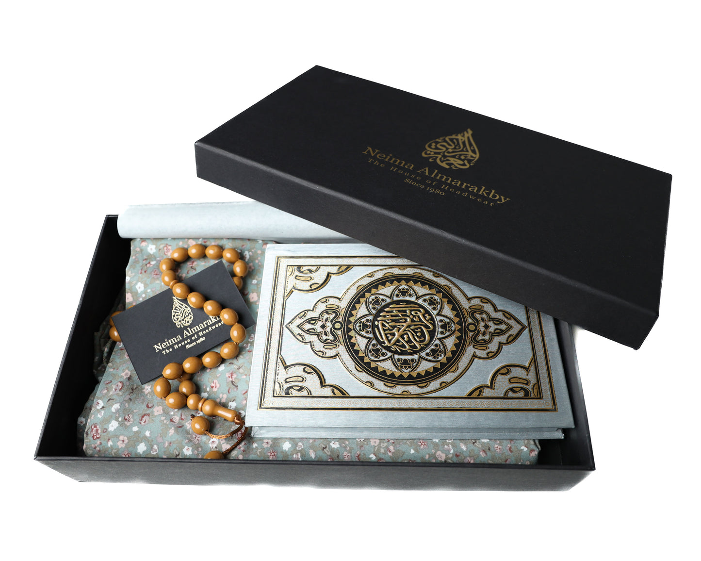 Ditsy Floral Praying Hijabs (Short) Gift Box