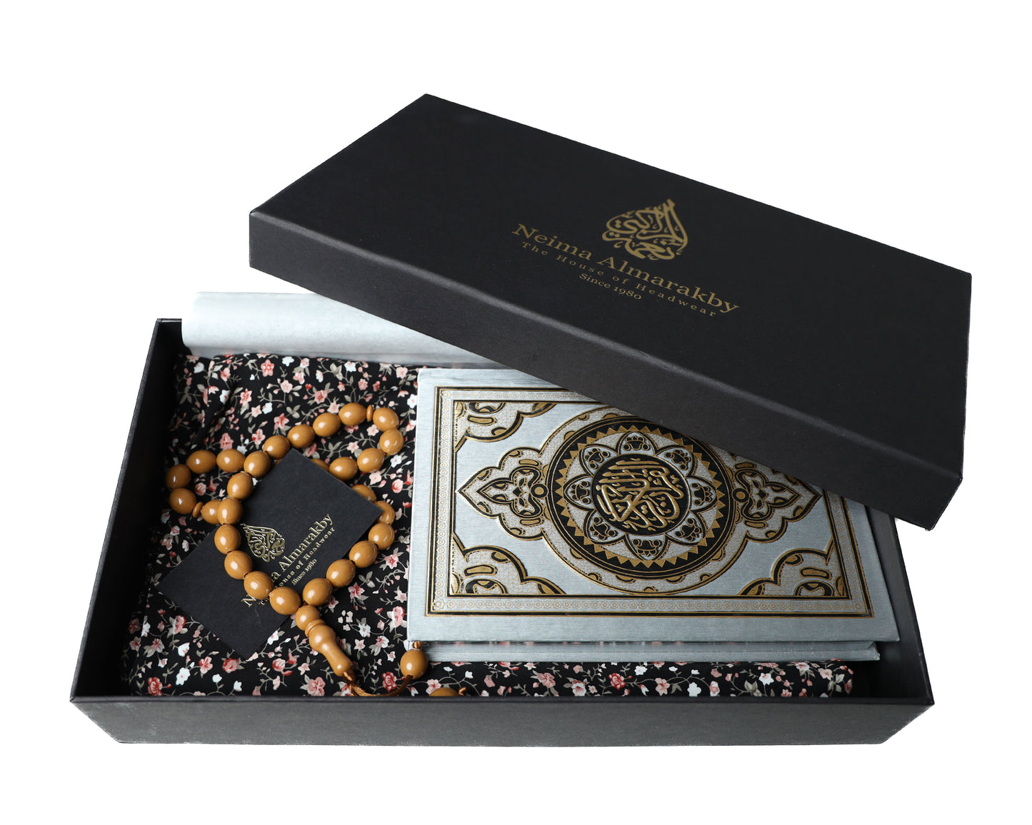 Ditsy Floral Praying Hijabs (Short) Gift Box