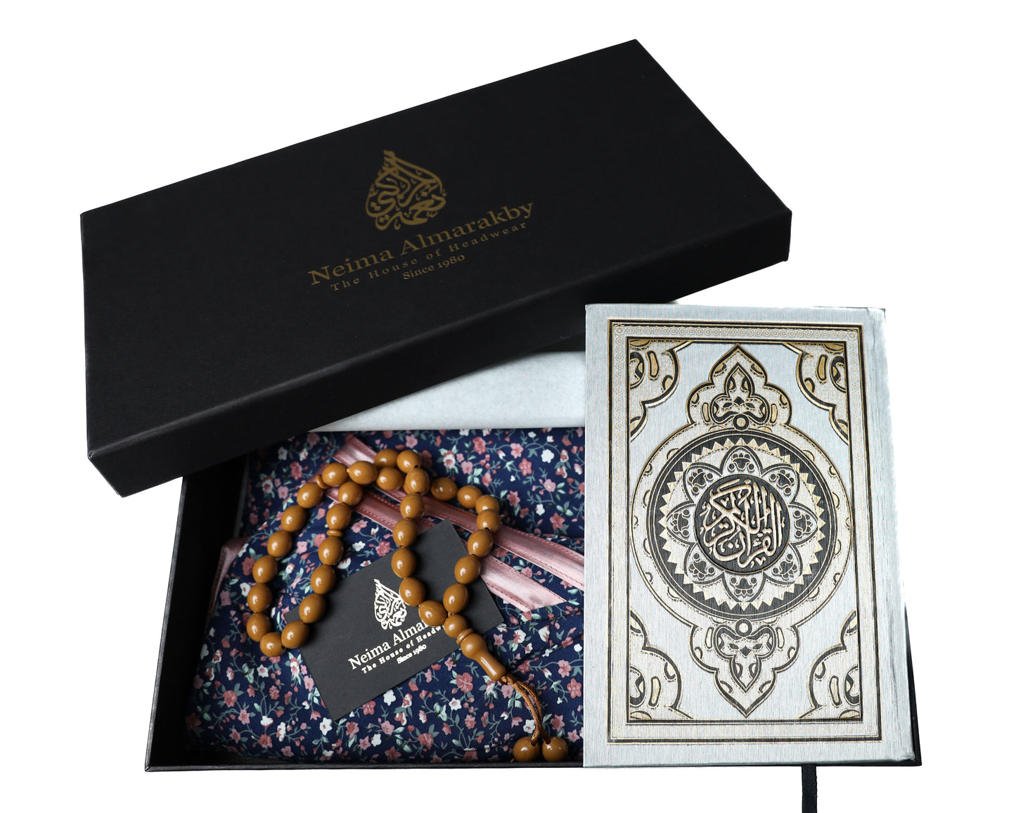 Ditsy Floral  Praying Hijabs Gift Box