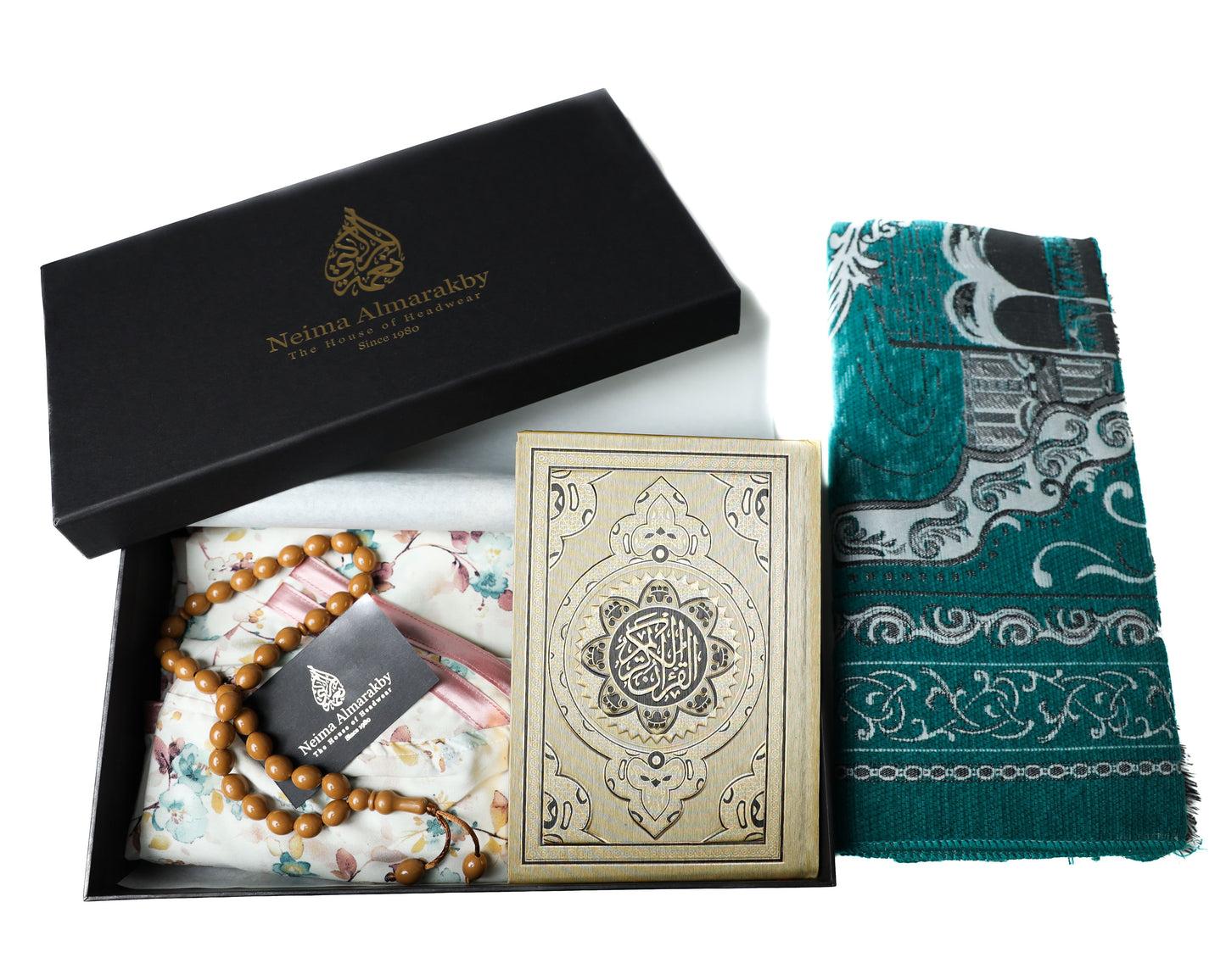 Ramadan Flowers Praying Hijabs Gift Box