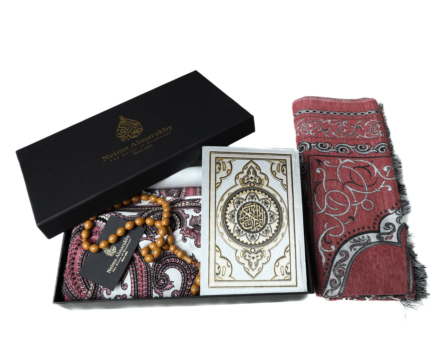 Ramadan Paisley Praying Hijabs Gift Box