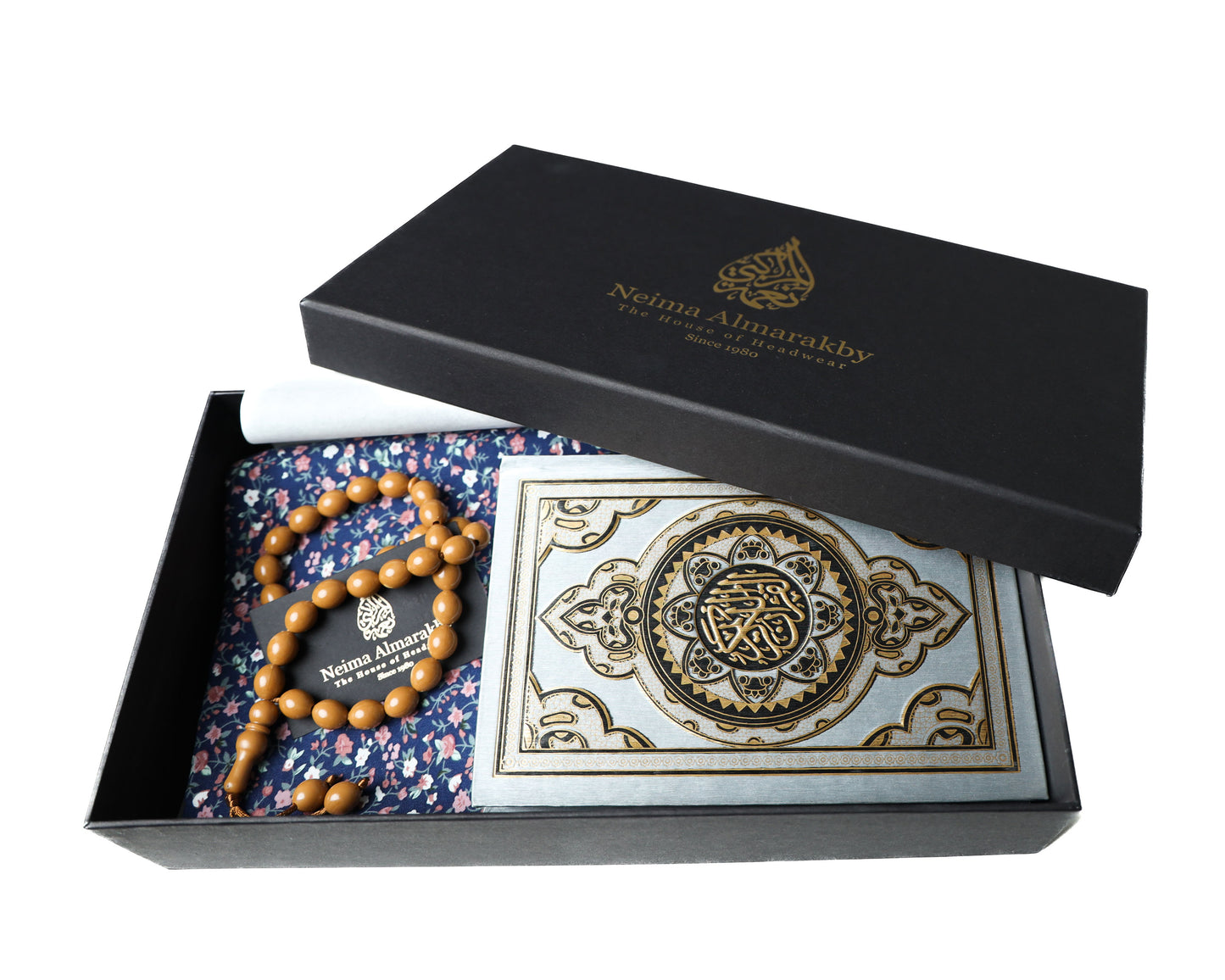 Ditsy Floral Praying Hijabs (Short) Gift Box