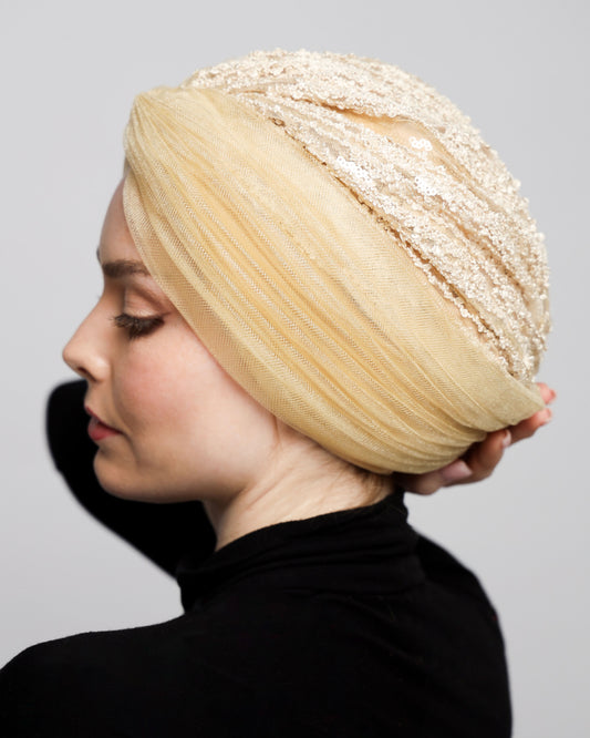 Glam Twisted Turban
