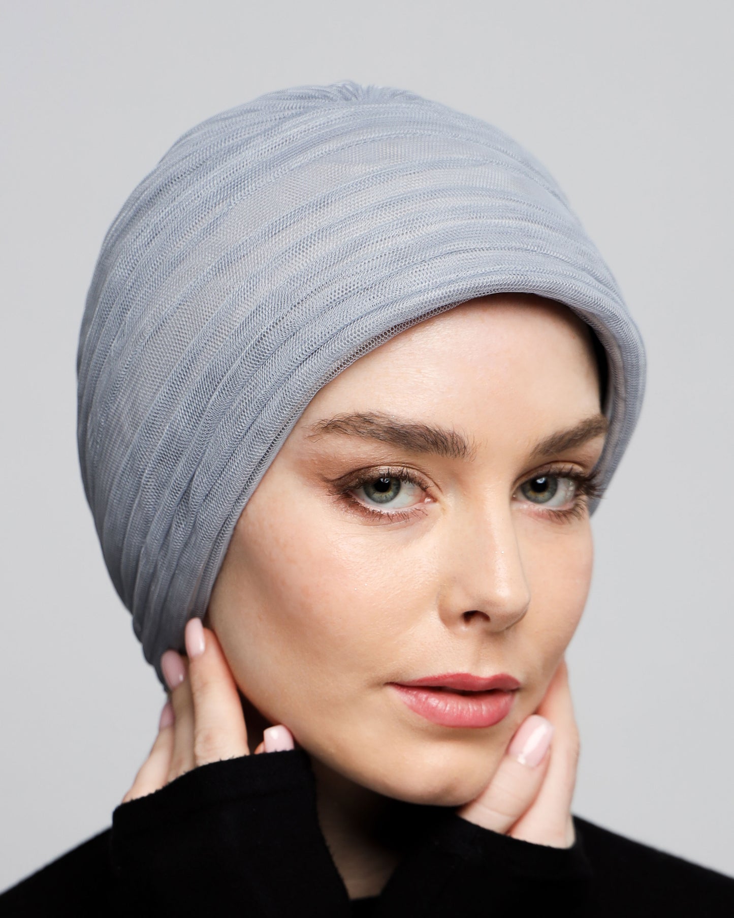 Tulle Pleats Turban