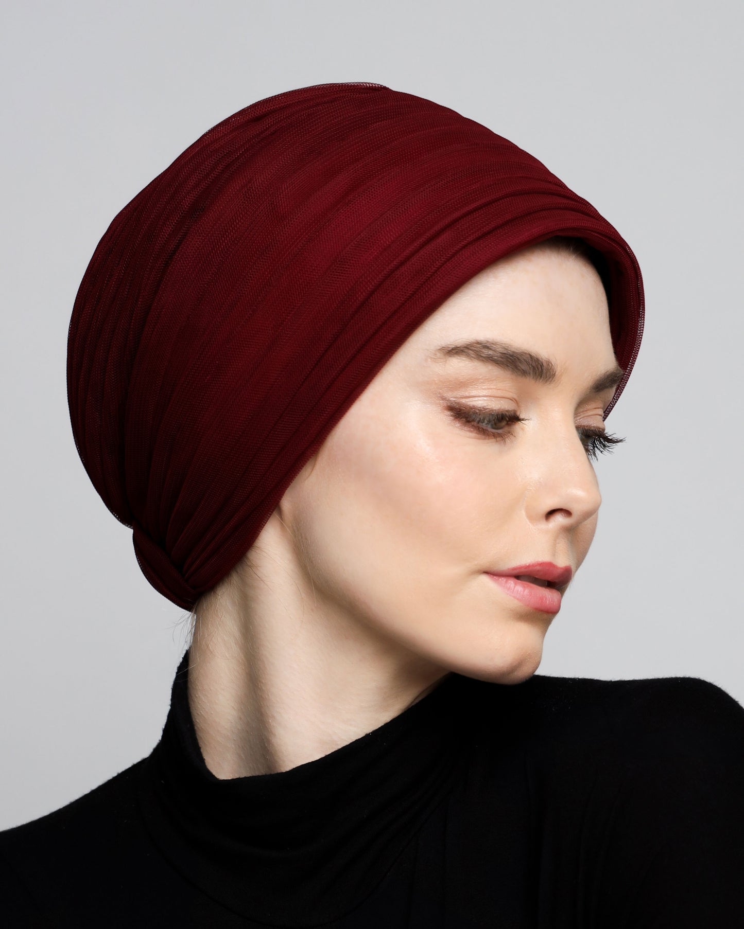 Tulle Pleats Turban
