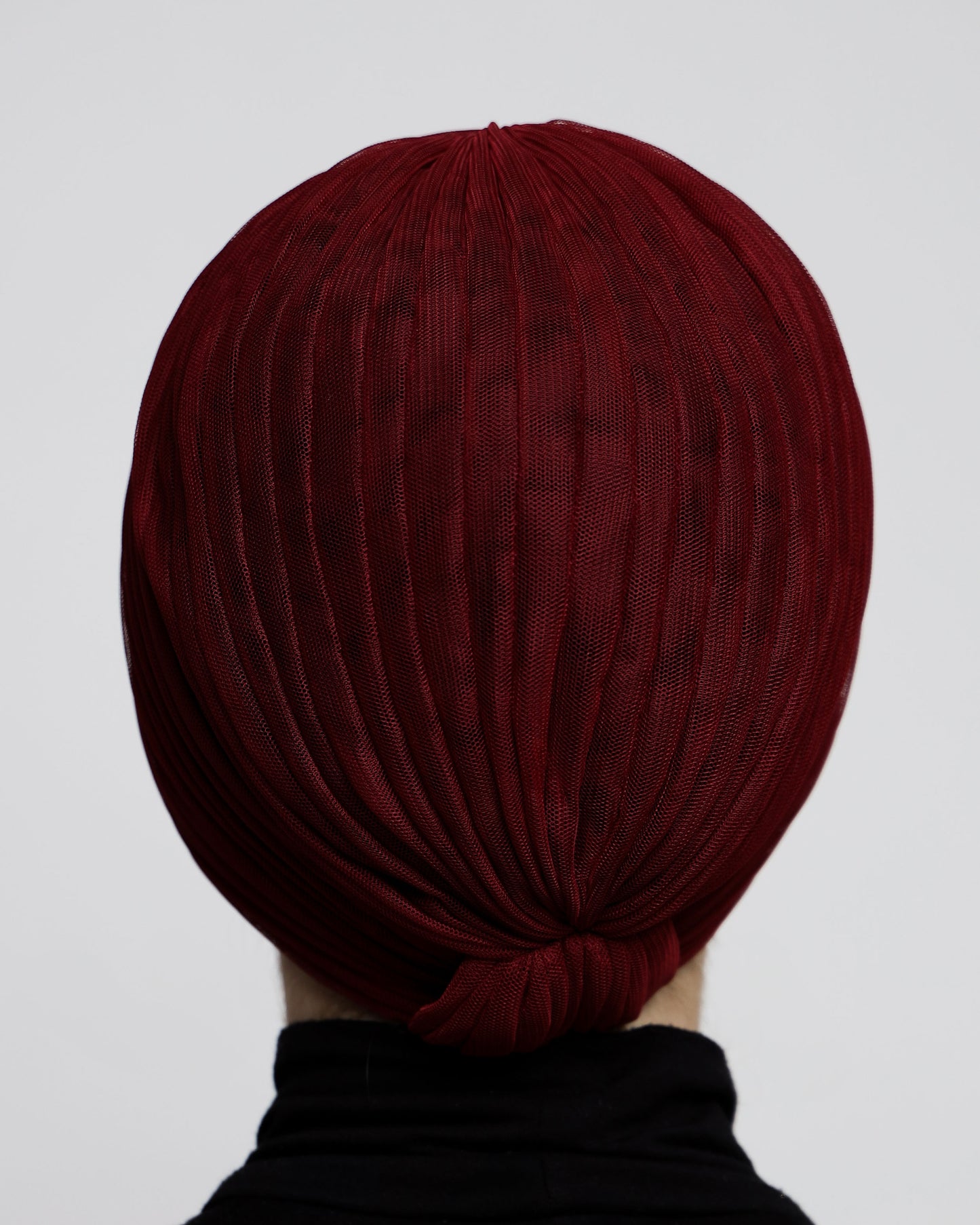 Tulle Pleats Turban