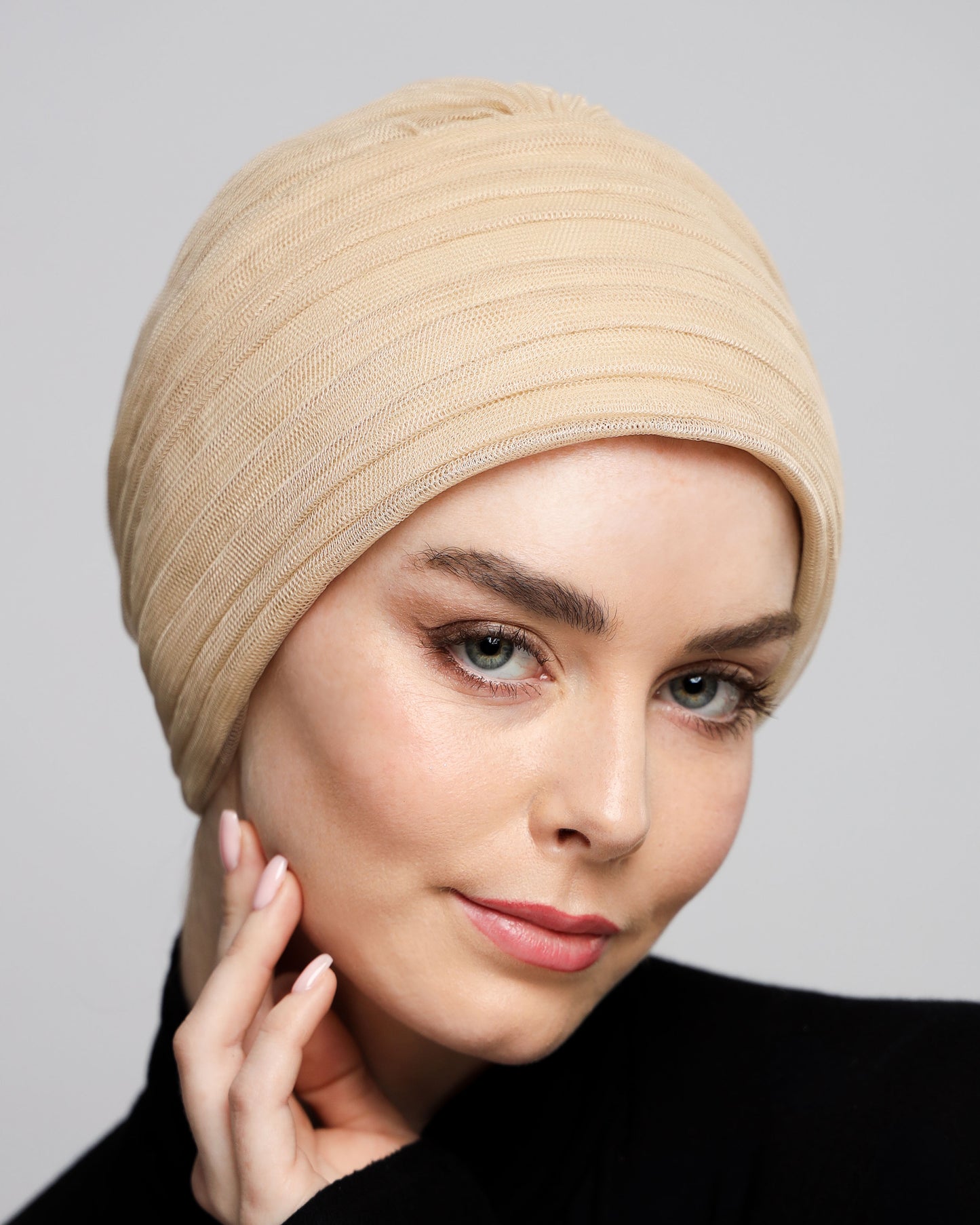 Tulle Pleats Turban