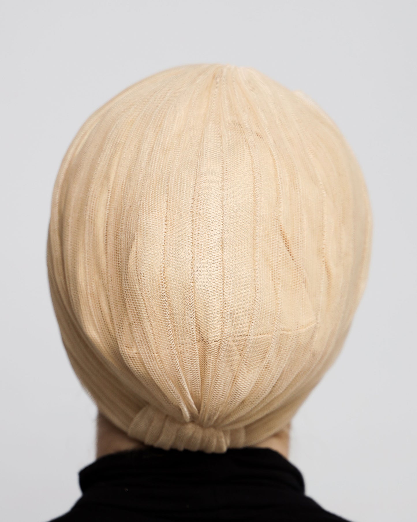 Tulle Pleats Turban