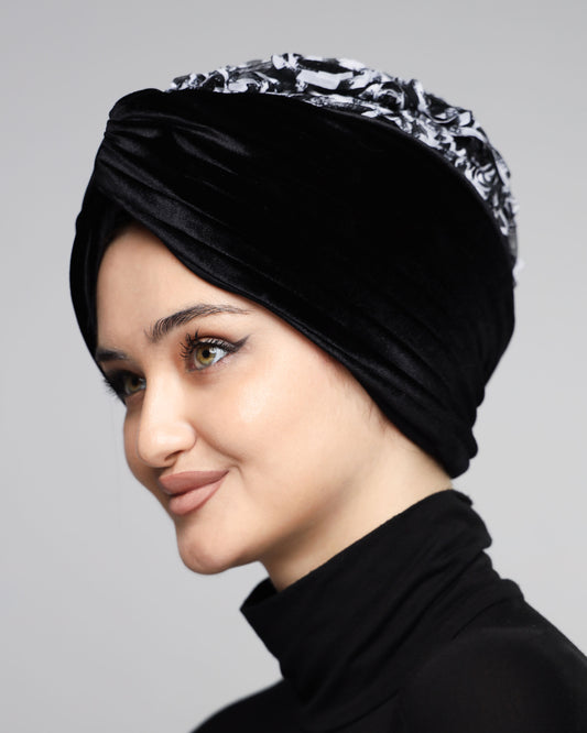 BW Twisted Velvet Turban