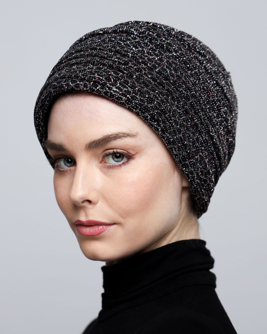 Glowing Pleats Turban