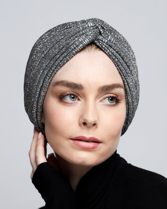 Sparkling Twisted Turban