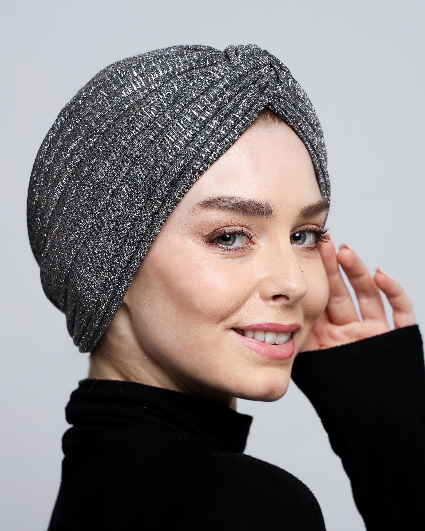 Sparkling Twisted Turban