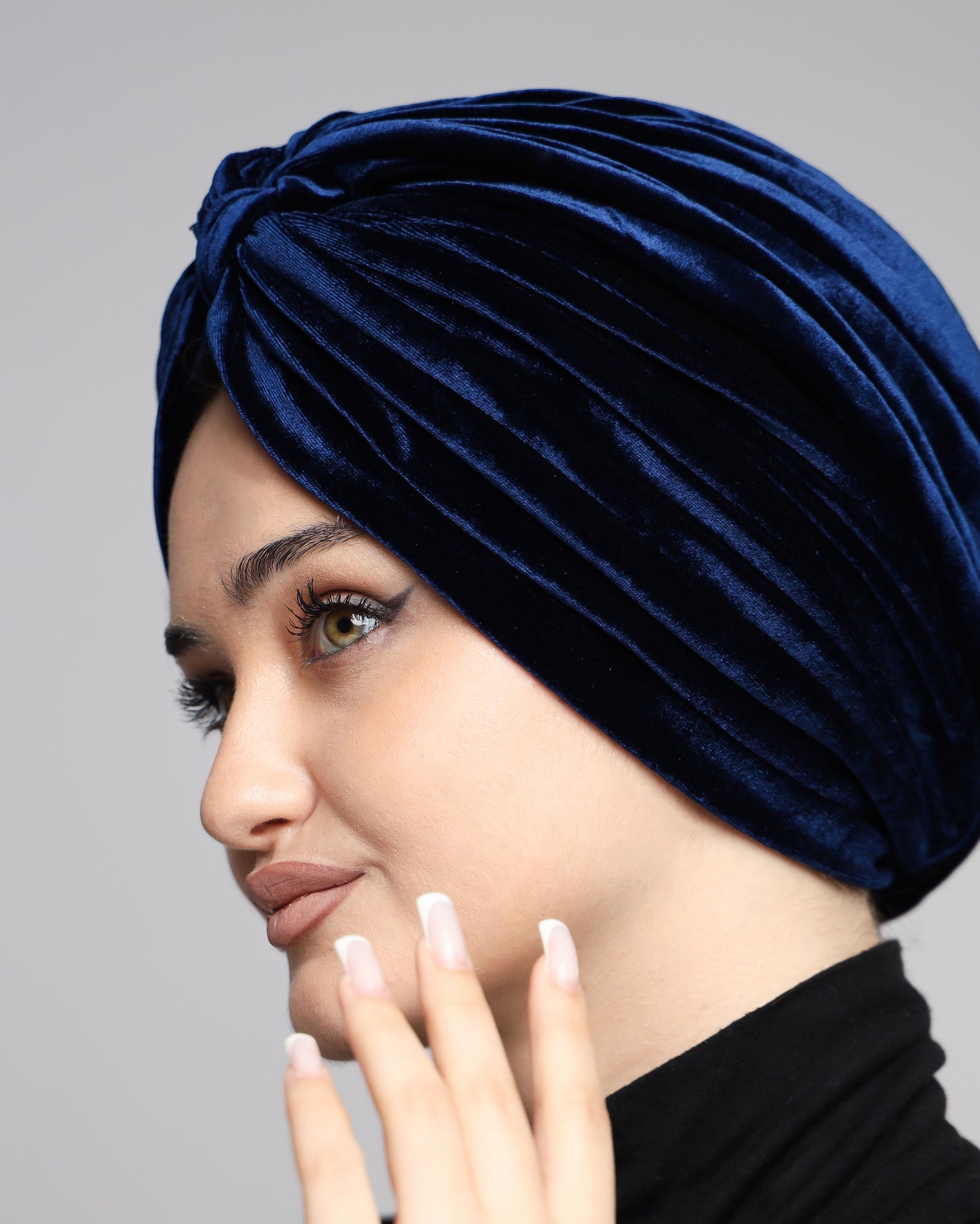velvet lines turban