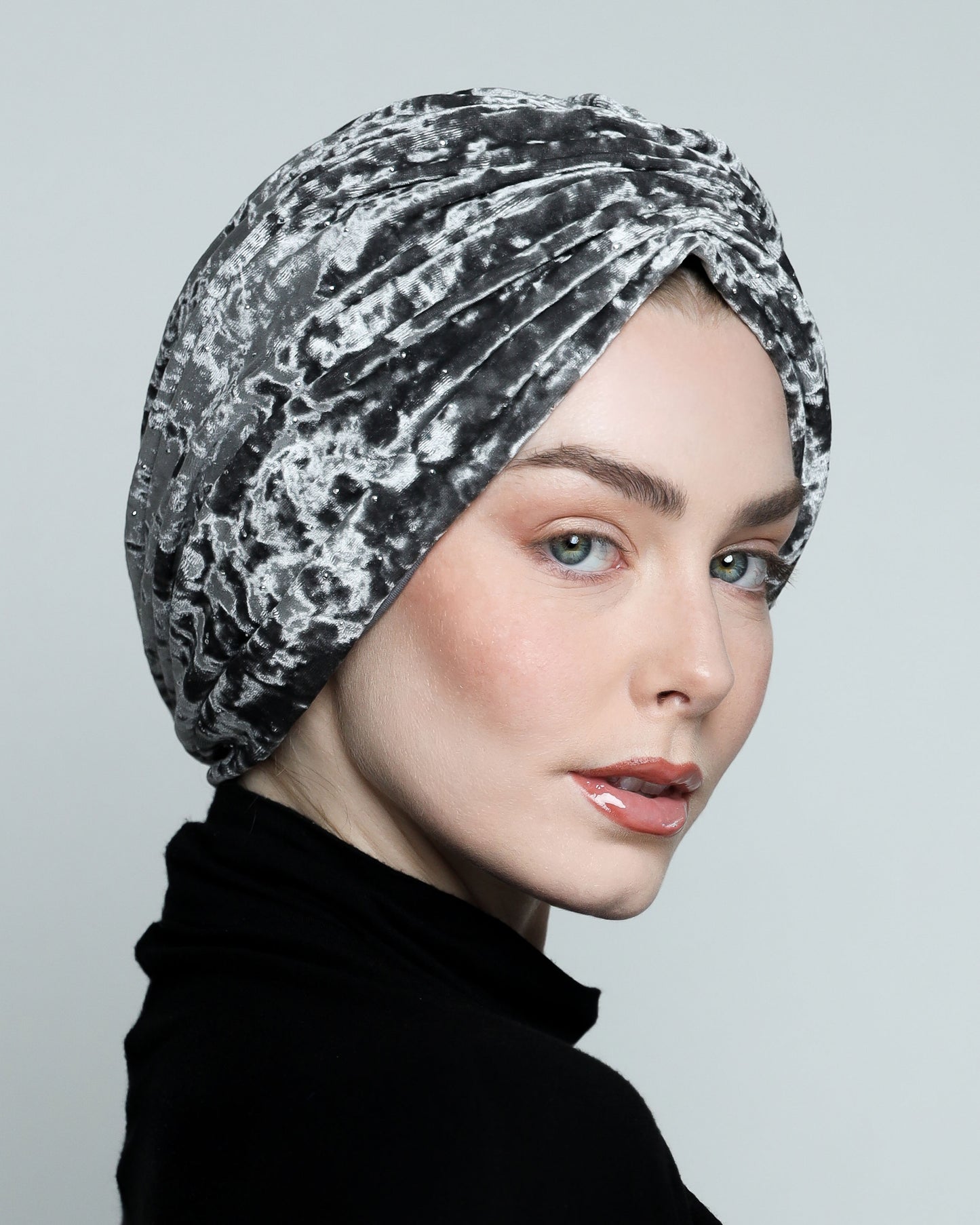 Gathering Glam Velvet Turban