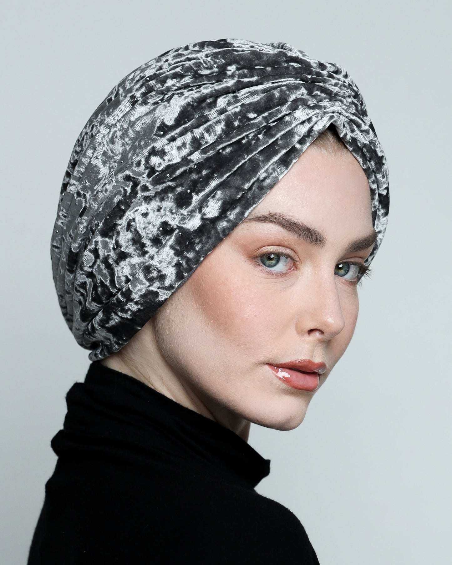 Gathering Glam Velvet Turban