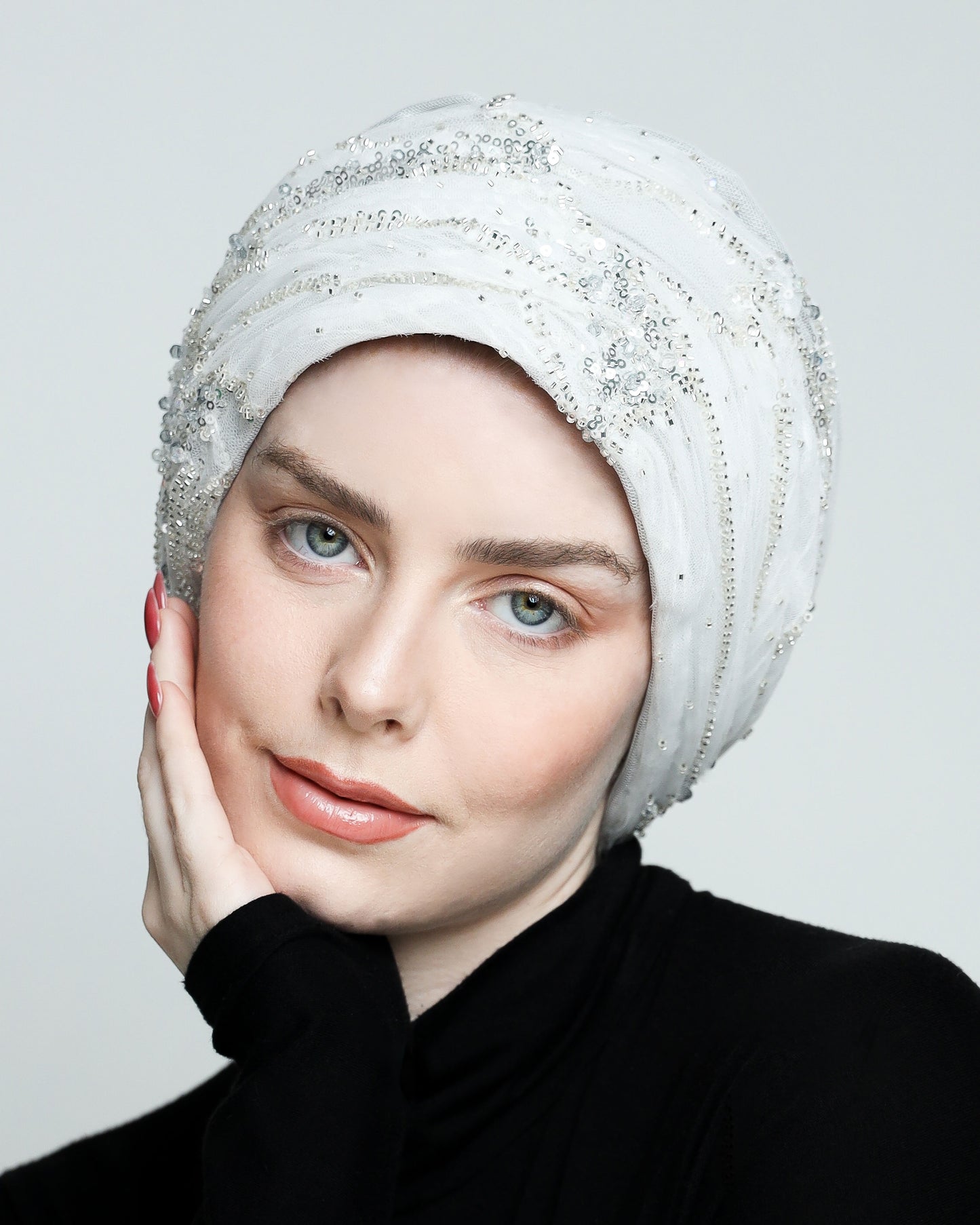 Crystal Glam Turban