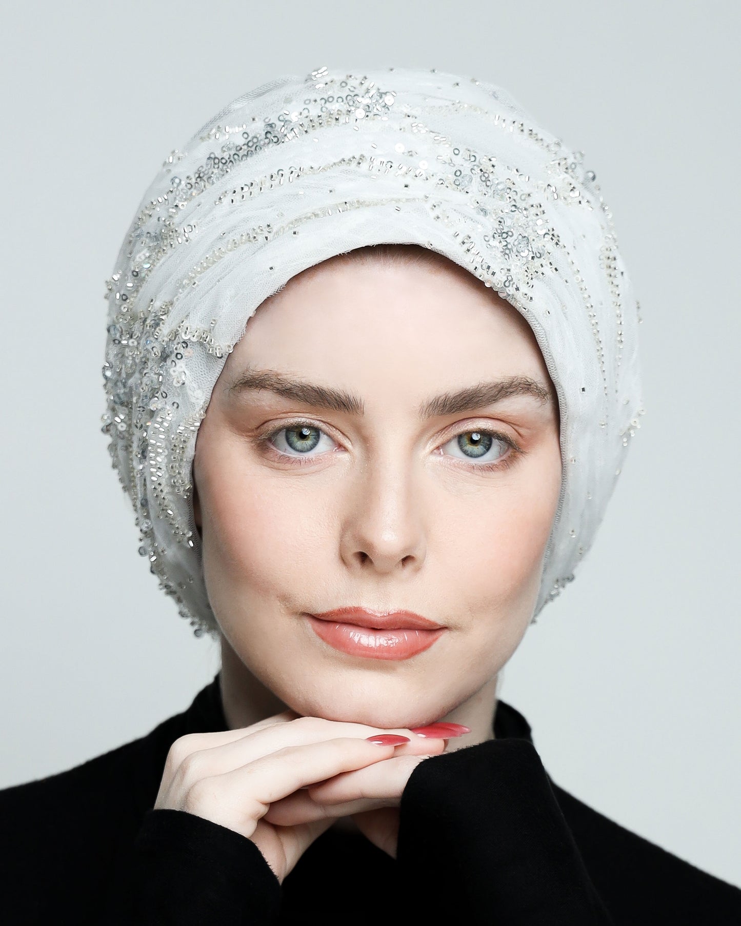 Crystal Glam Turban