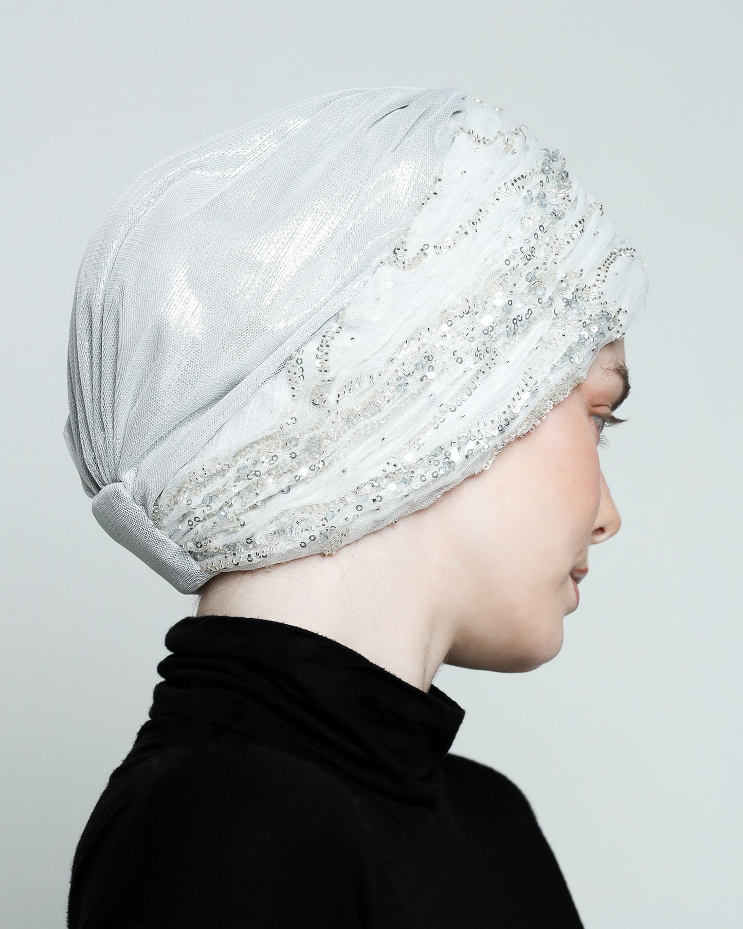 Crystal Glam Turban