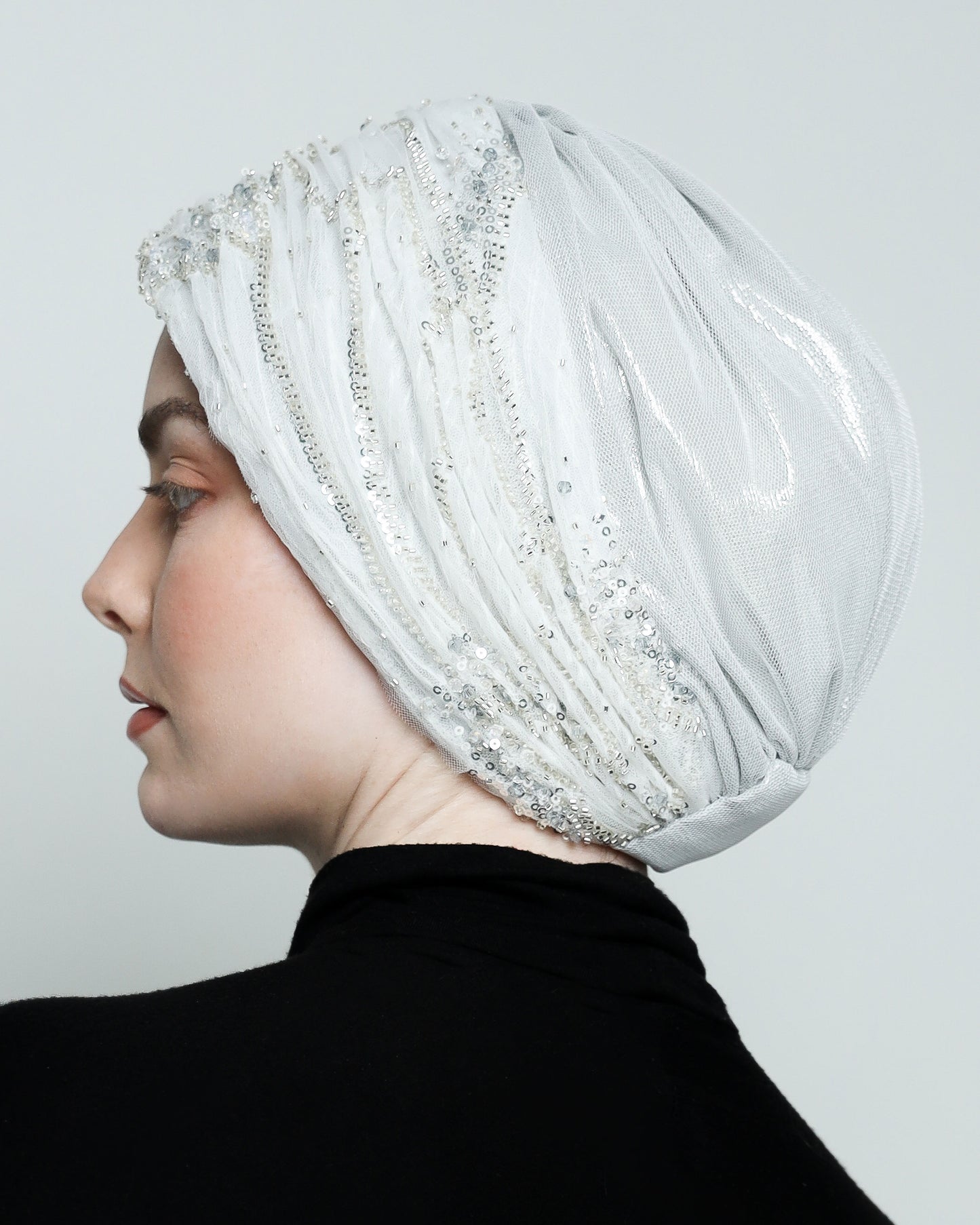 Crystal Glam Turban