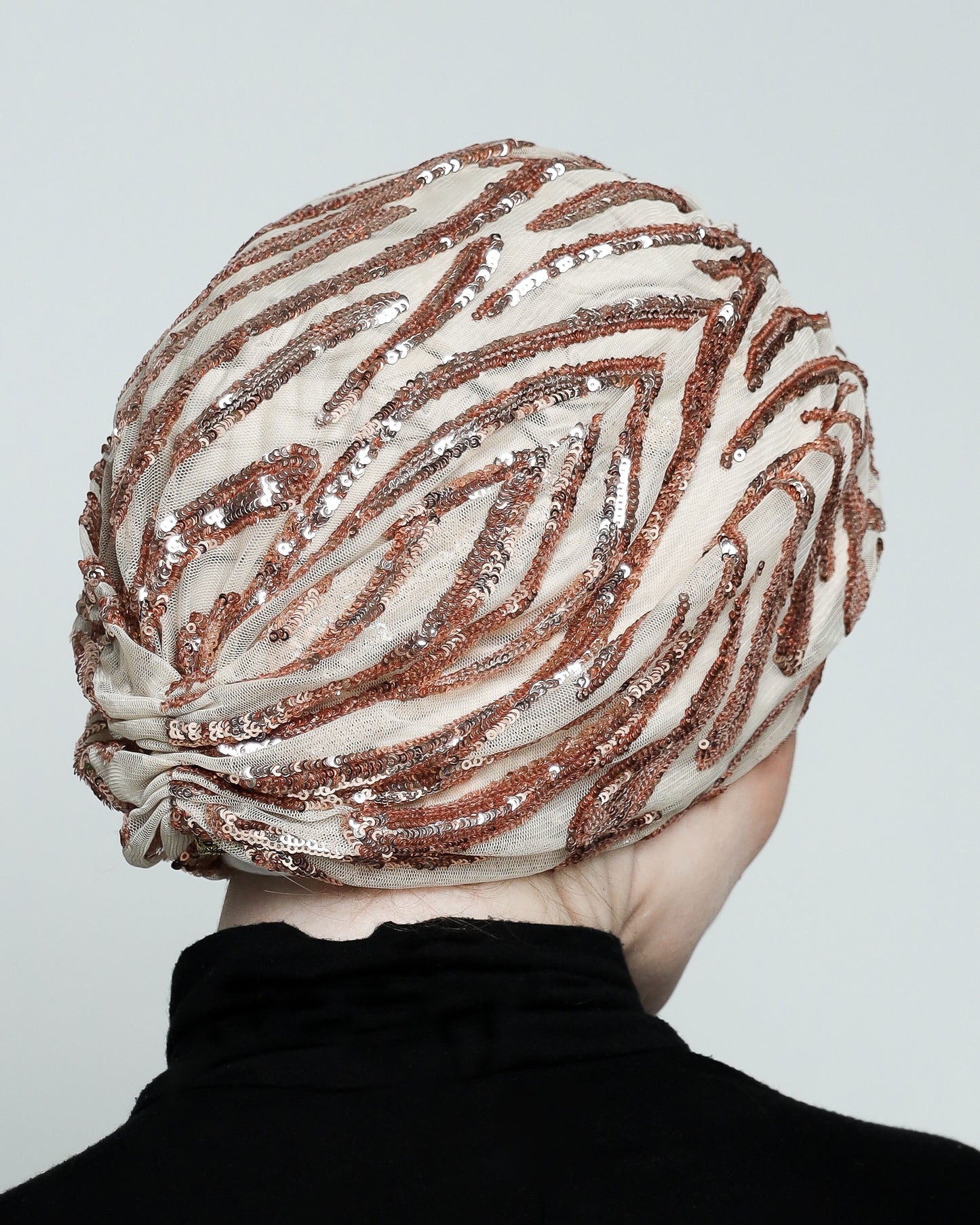 Gathering Sequin Turban