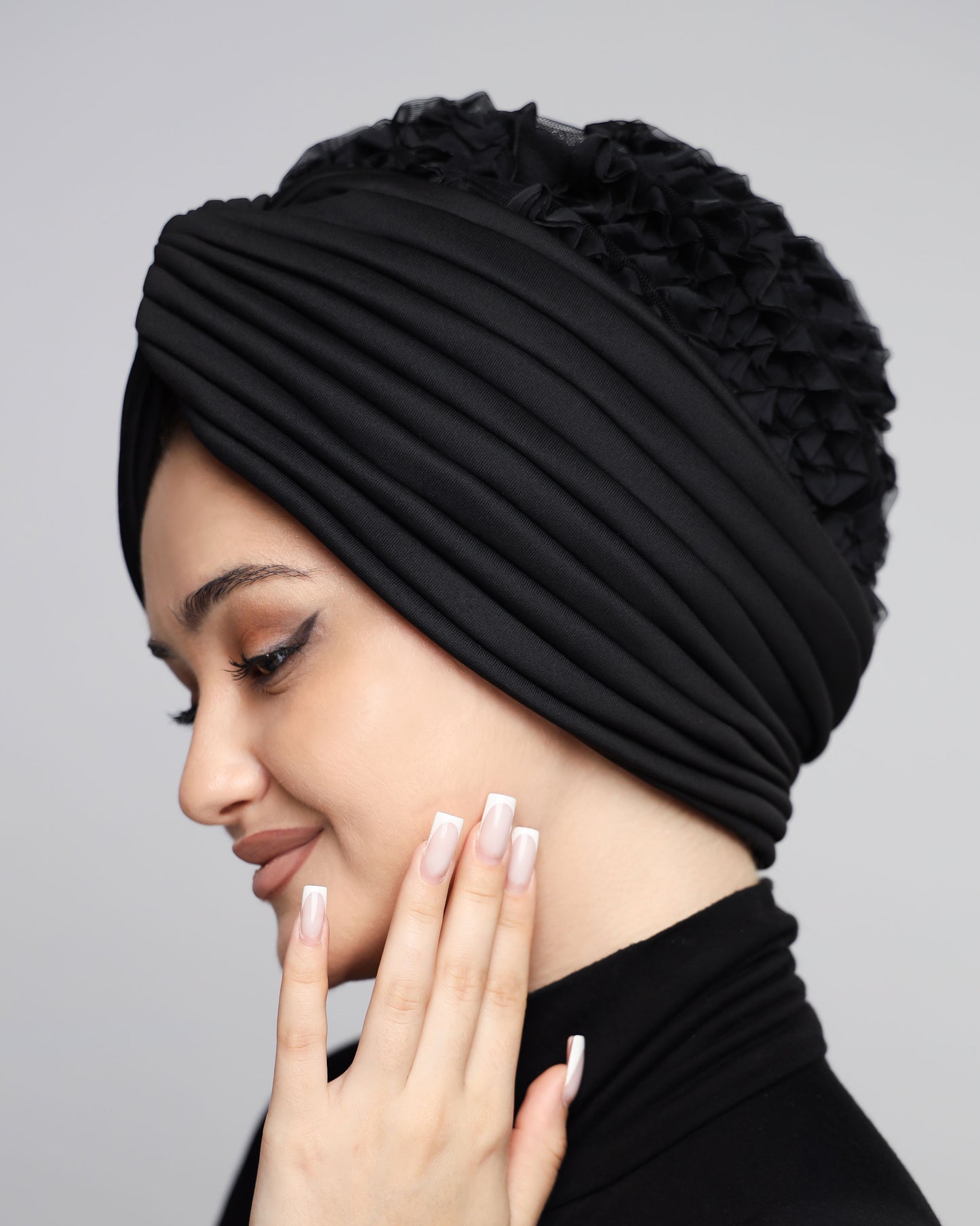 Twisted volume turban