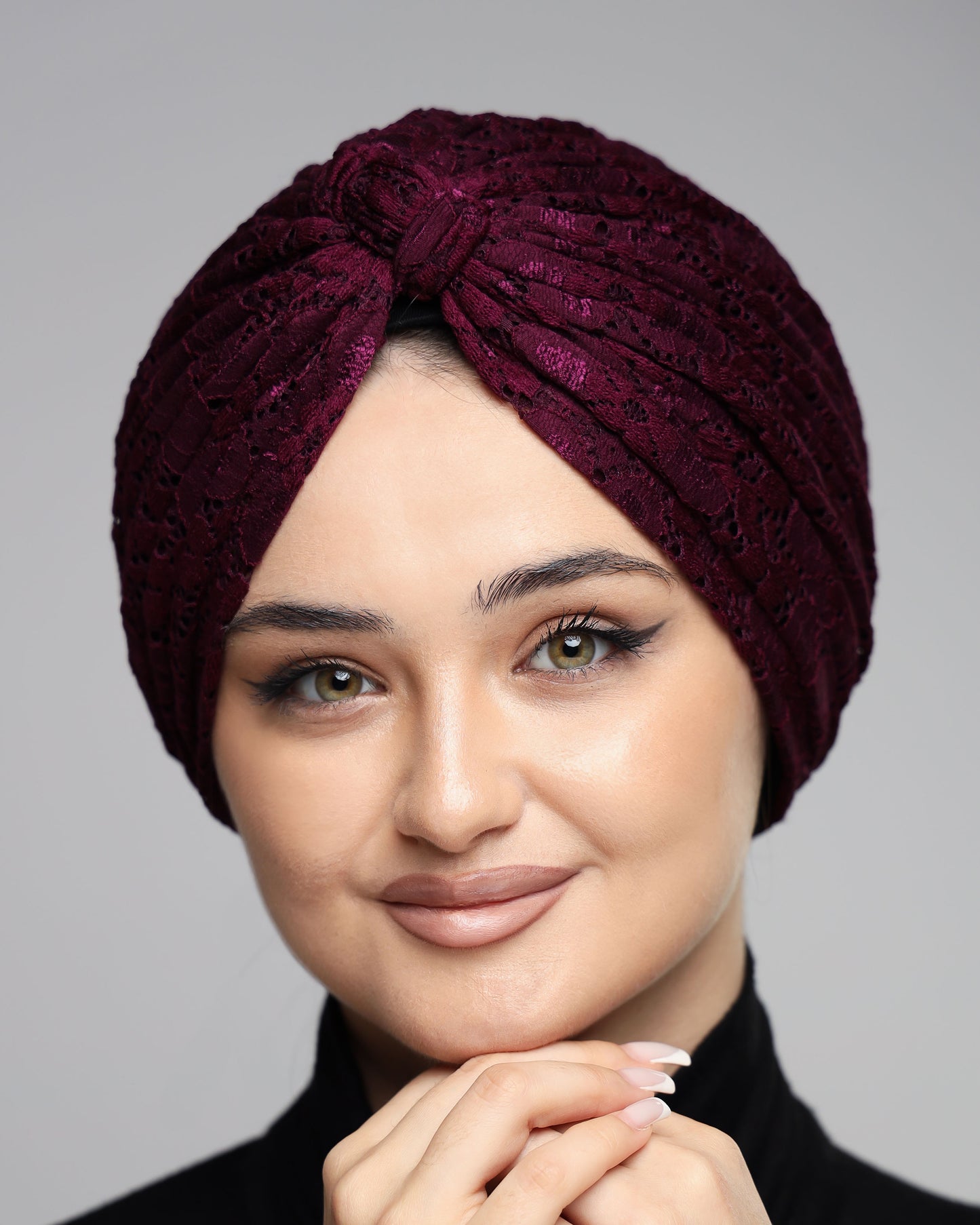 Lace Lines Turban