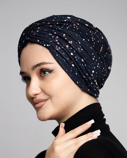 Twisted Printed Pure Cotton Turban