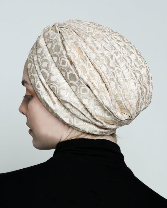 Gathering Brocade Turban