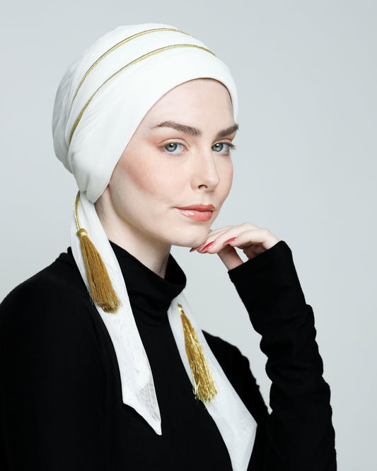 Multi-way Tassels Turban