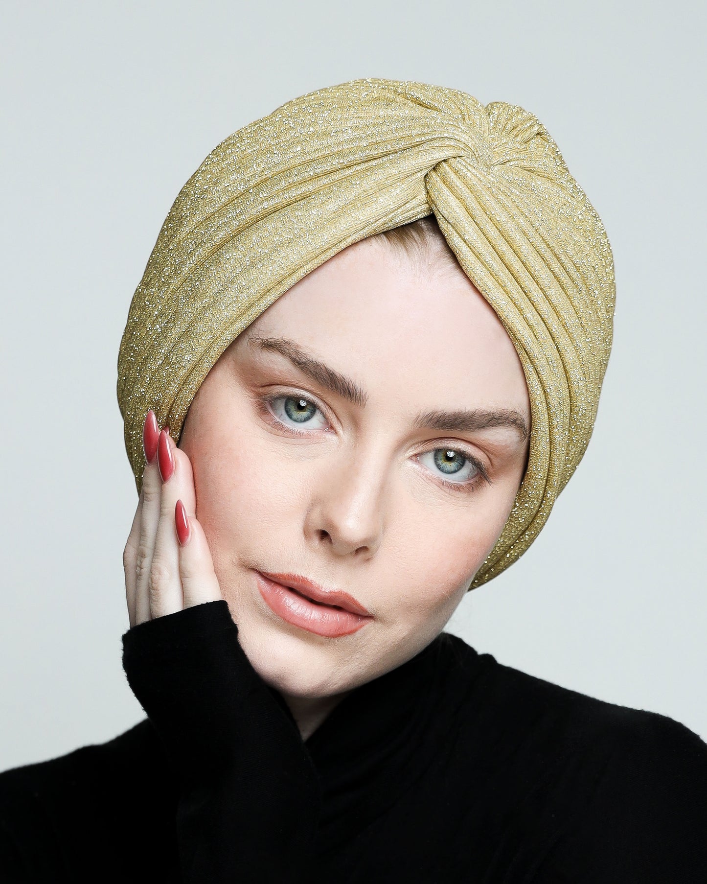 Sparkling Twisted Turban