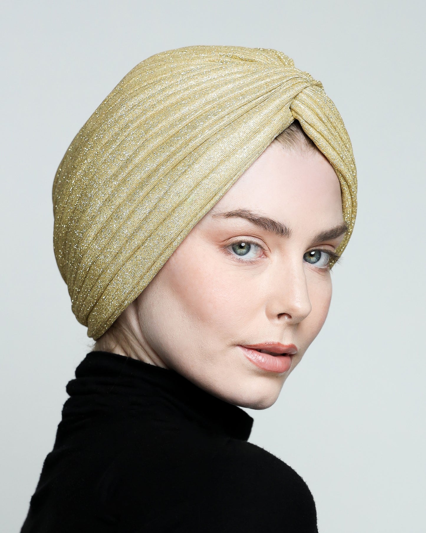 Sparkling Twisted Turban