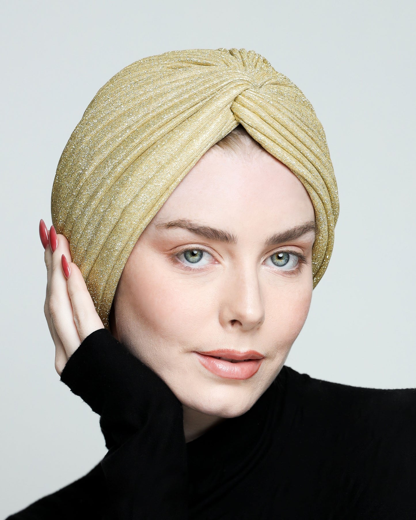 Sparkling Twisted Turban