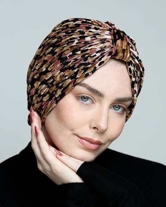 Plisse Turban