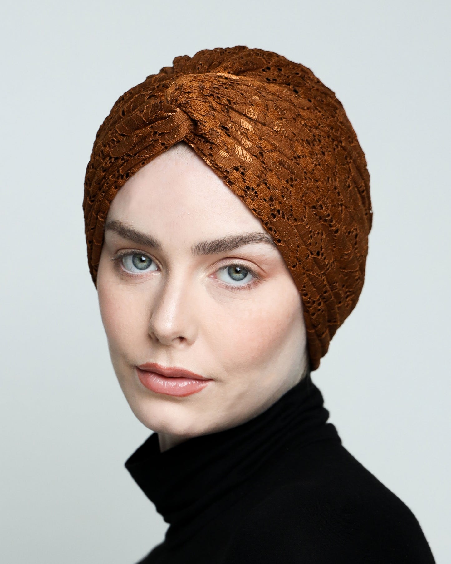 Twisted Lace Turban