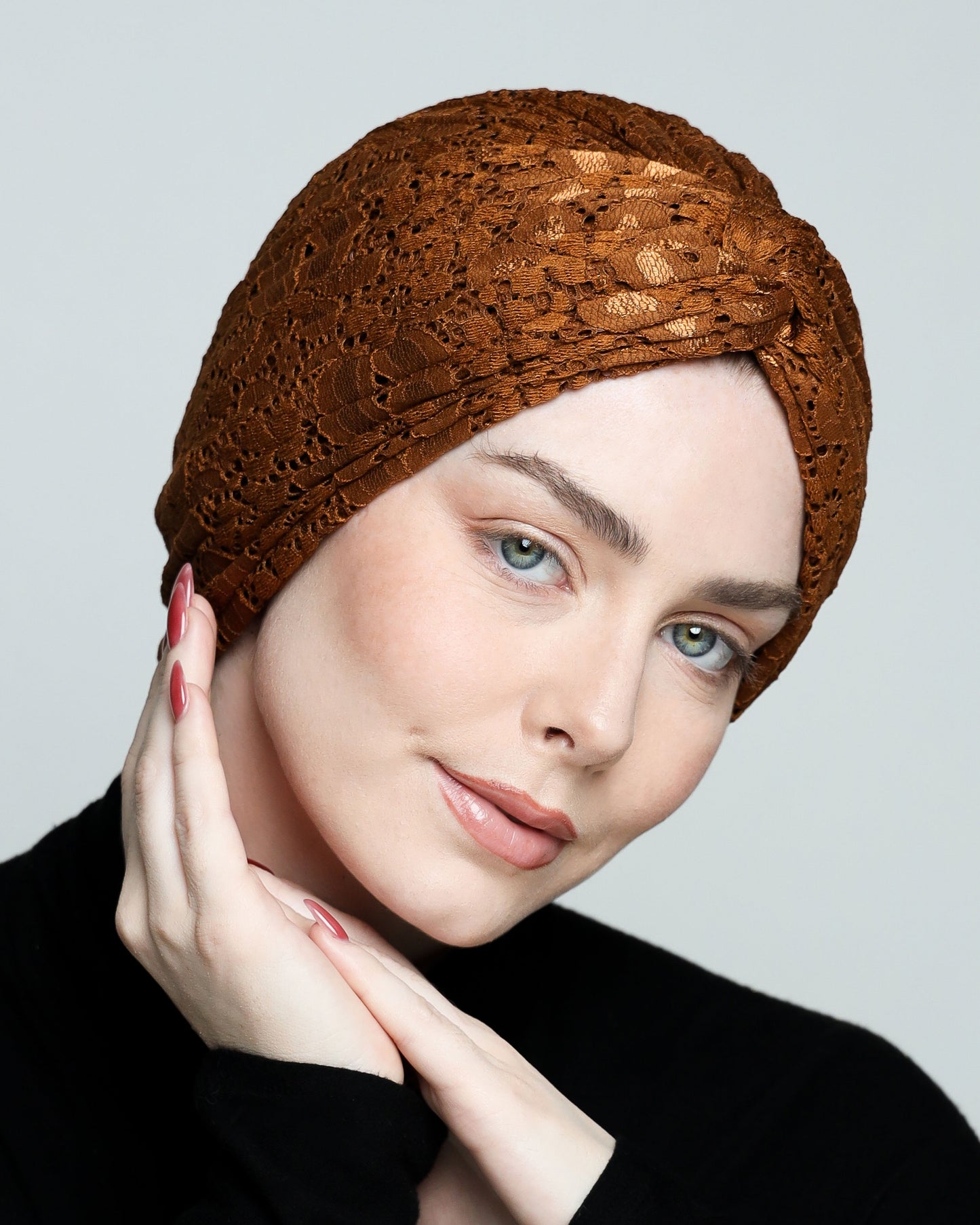 Twisted Lace Turban
