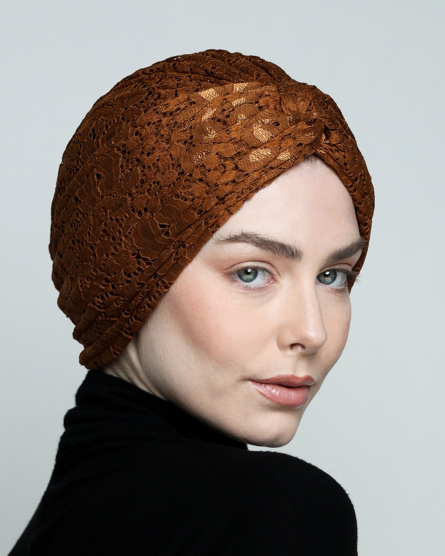 Twisted Lace Turban
