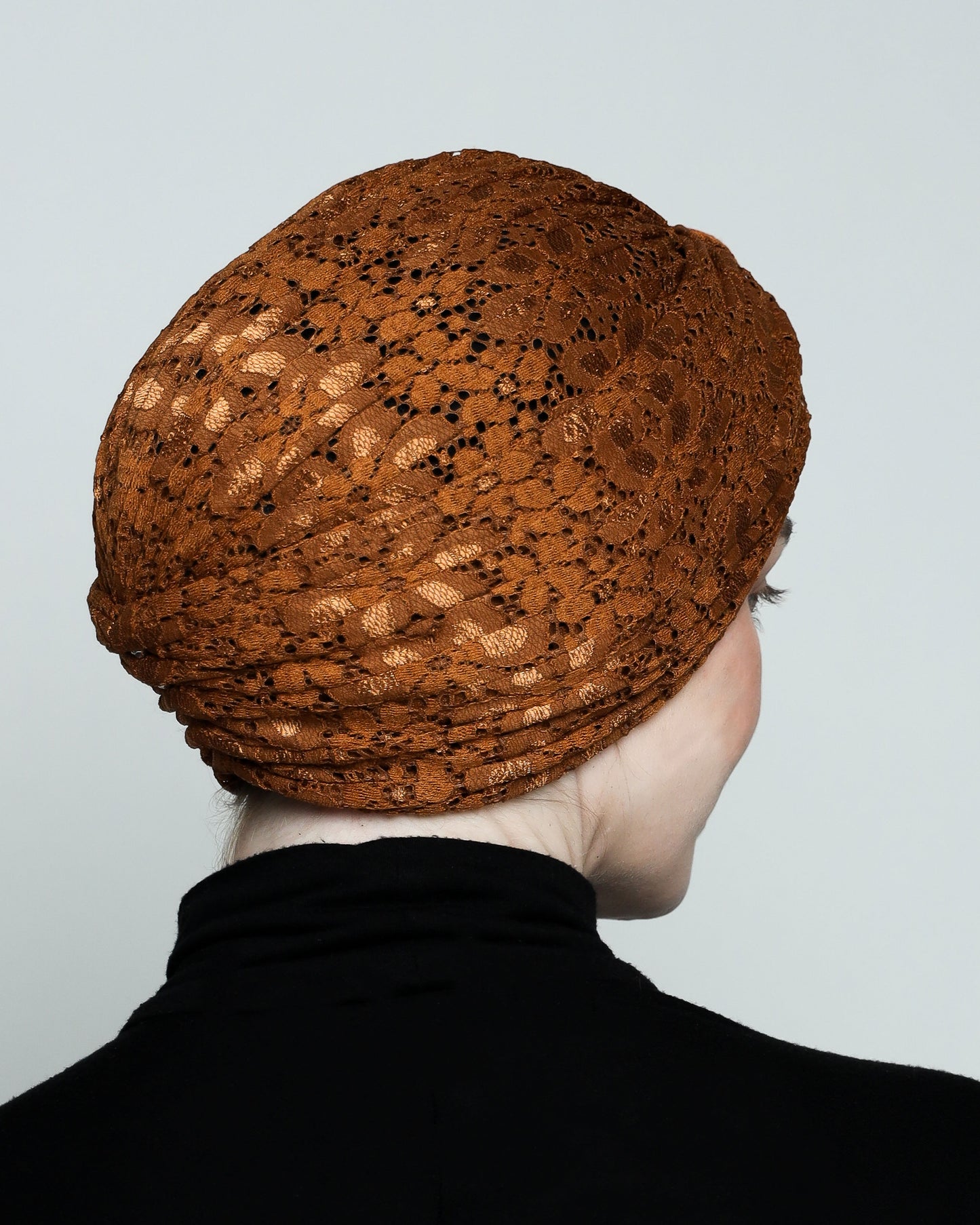 Twisted Lace Turban
