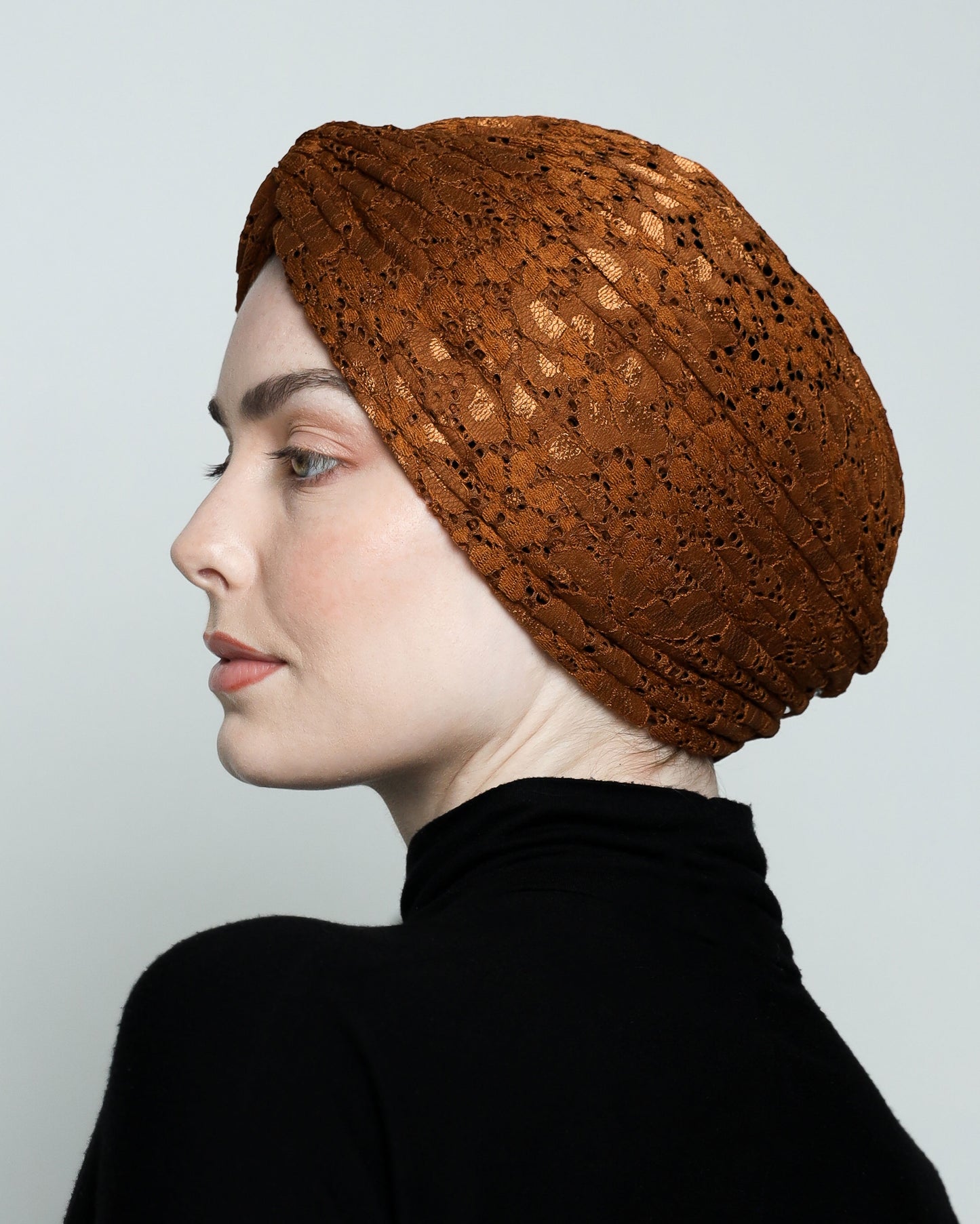 Twisted Lace Turban