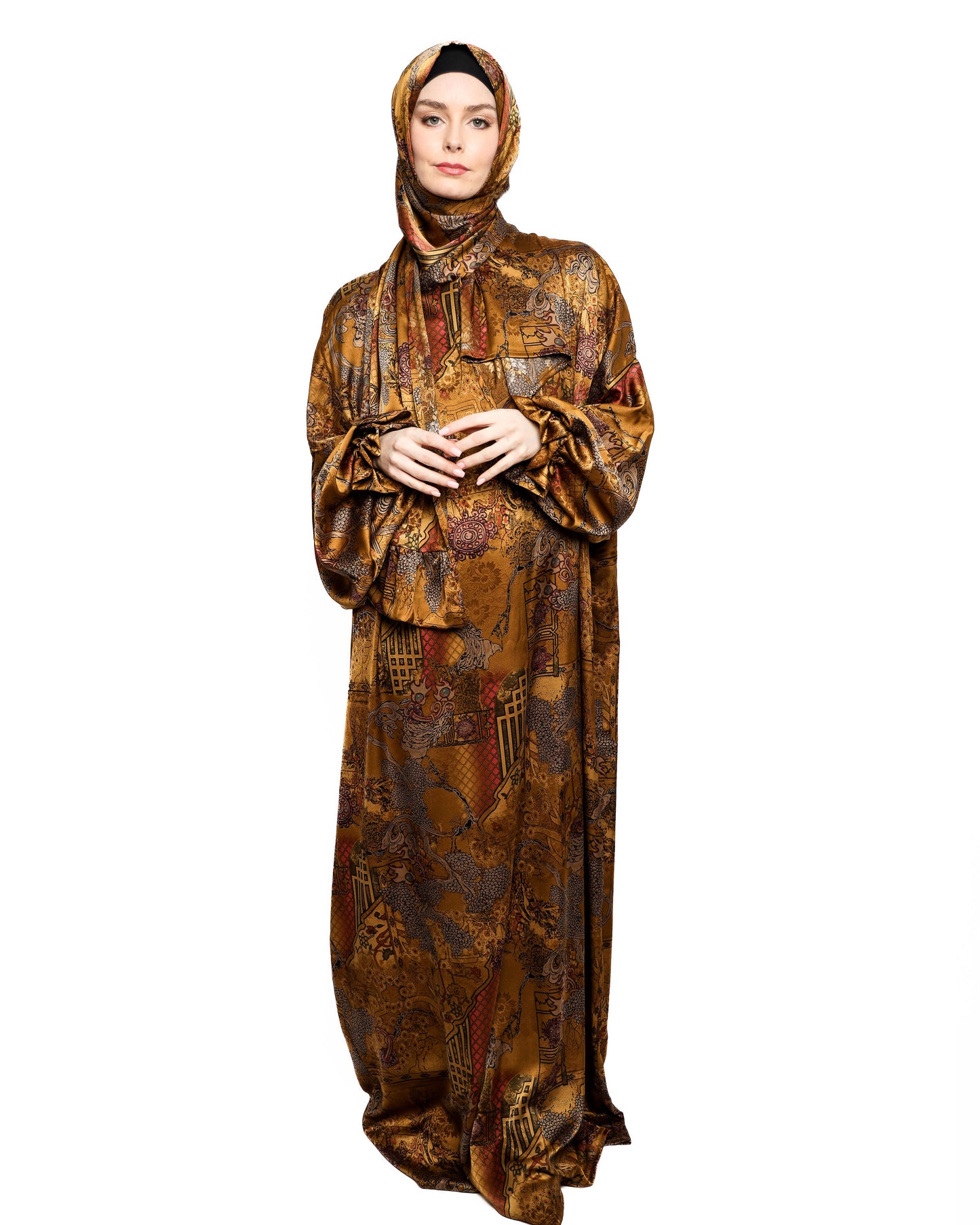 Satin Praying Suits