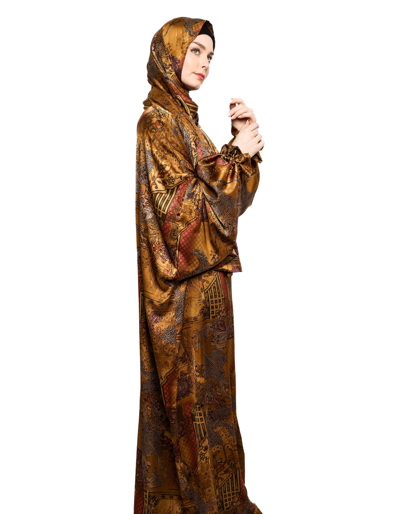 Satin Praying Suits