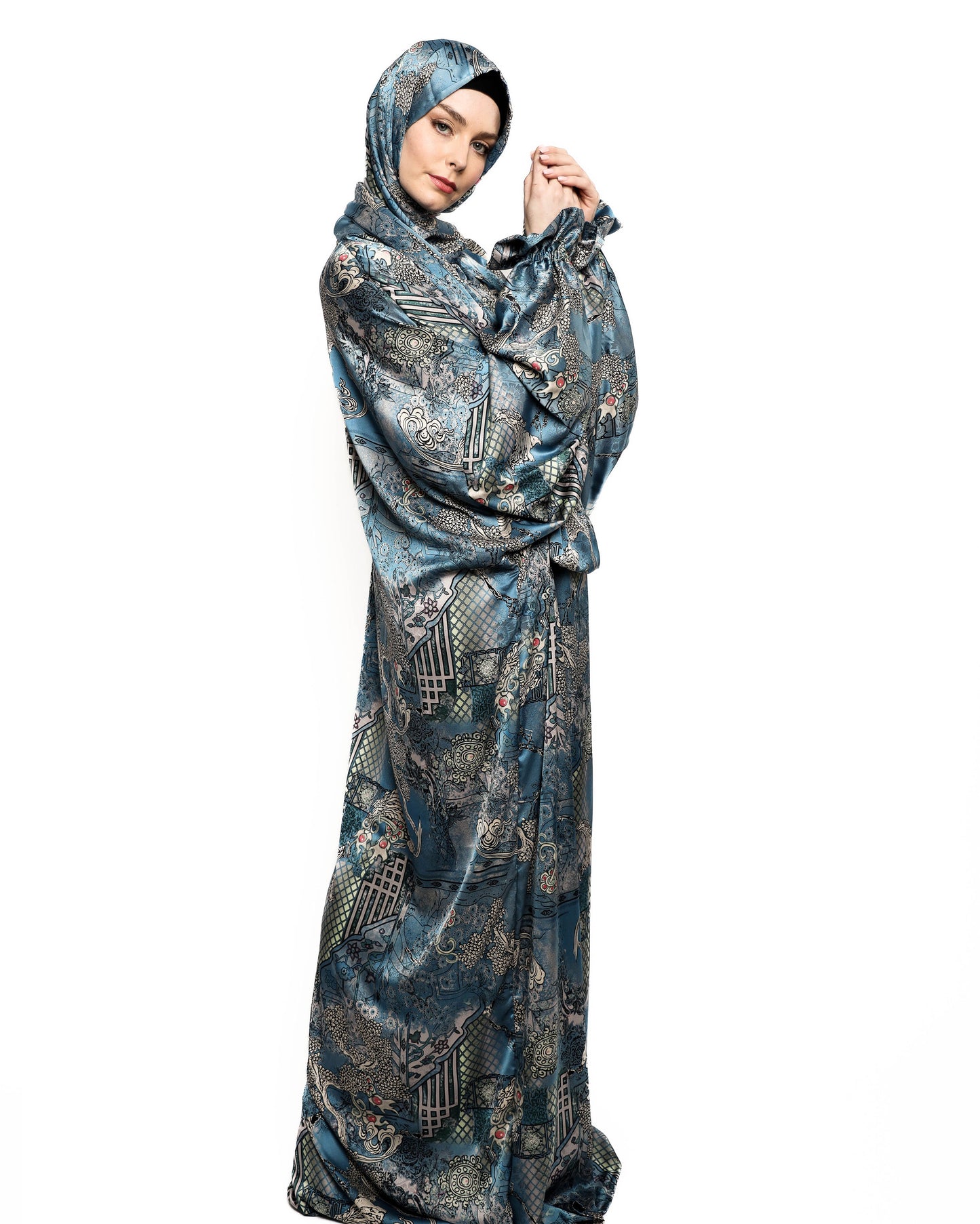 Satin Praying Suits