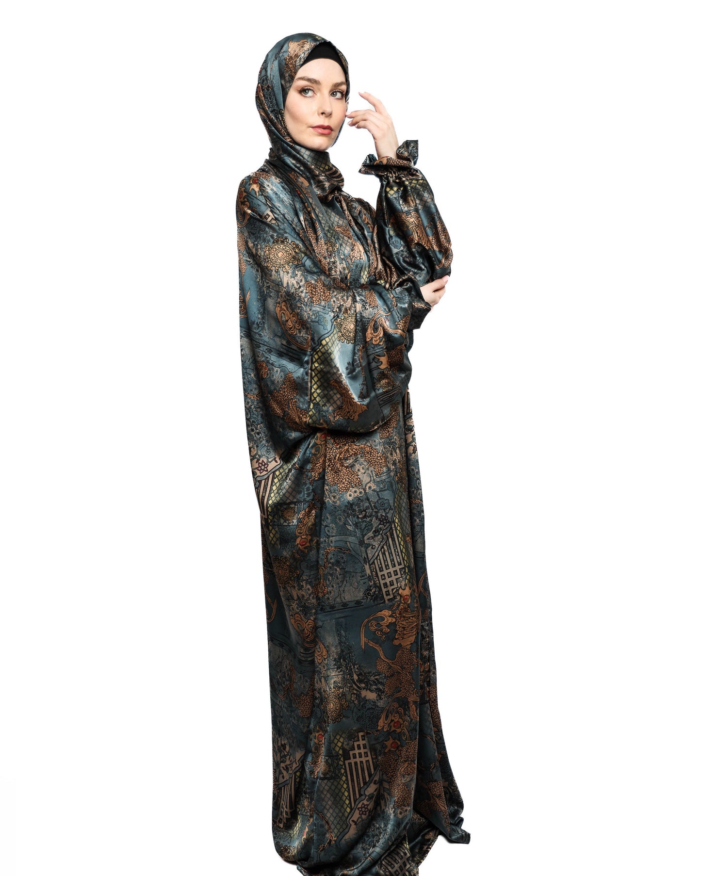 Satin Praying Suits