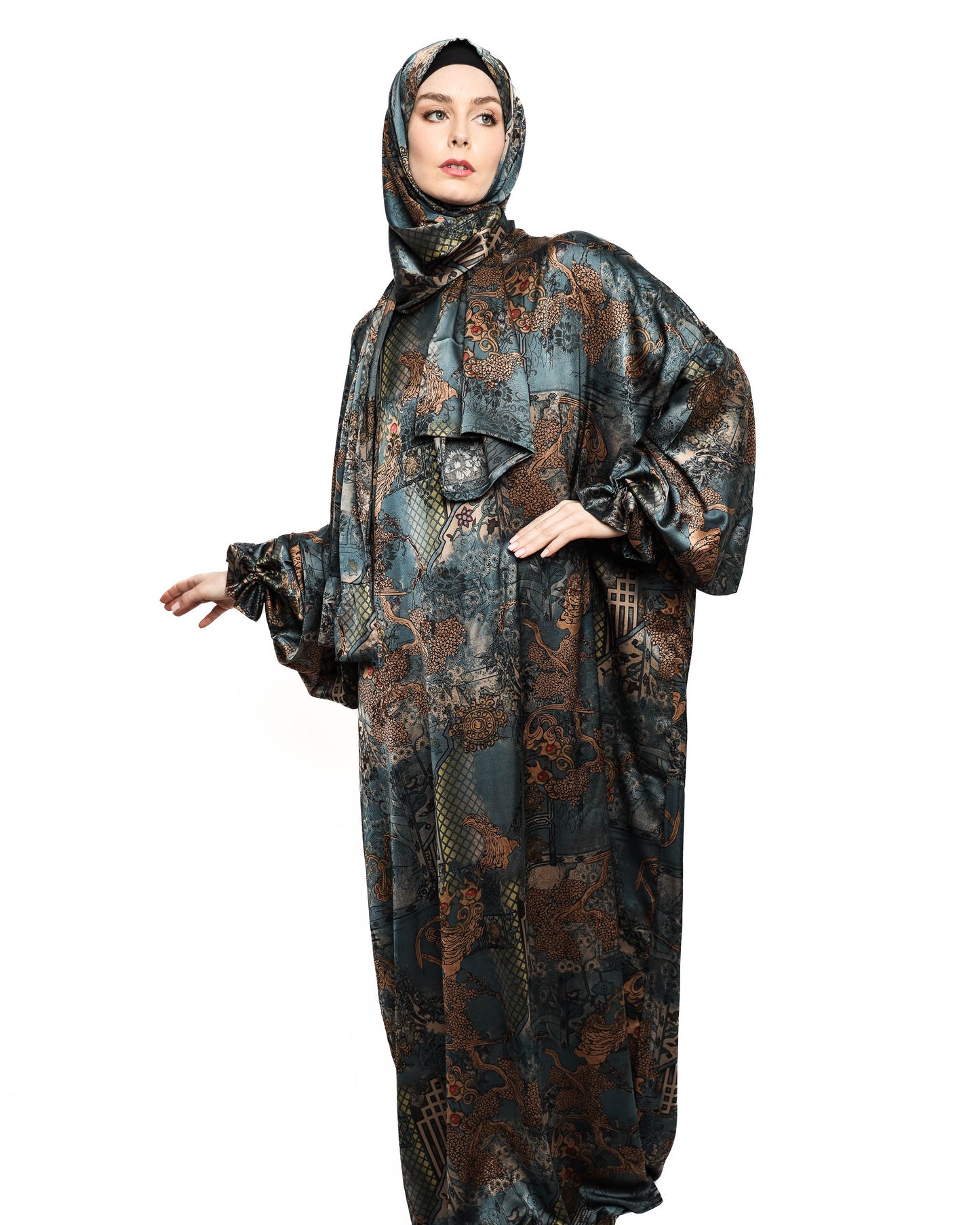 Satin Praying Suits
