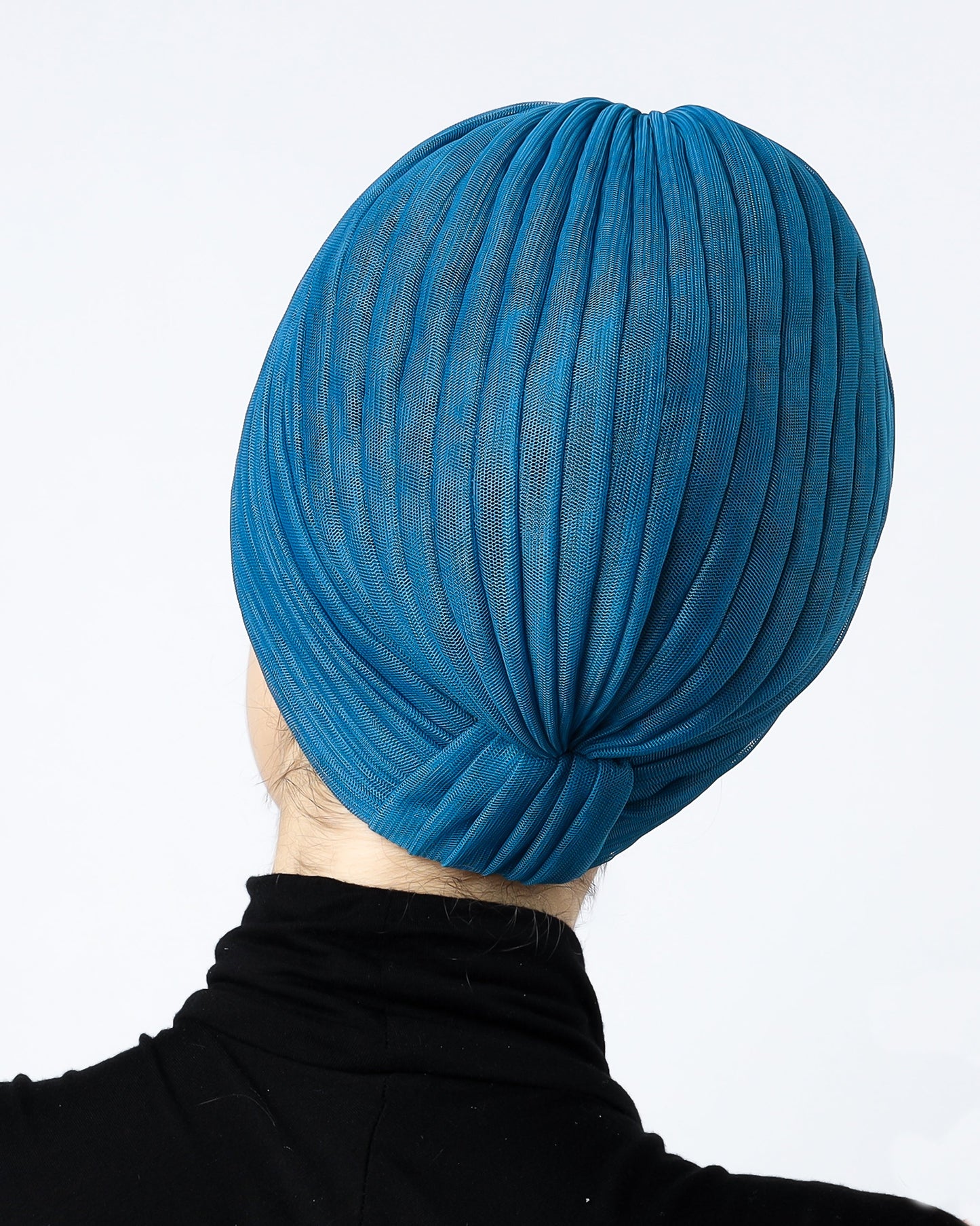 Tulle Pleats Turban