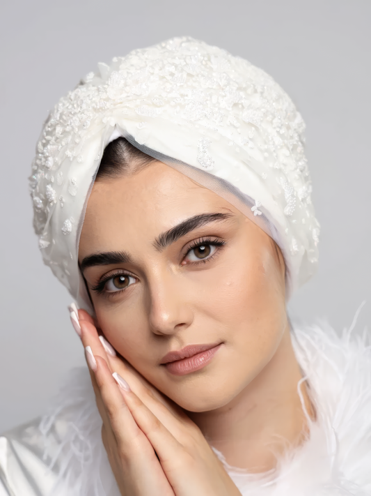 Bridal Dramatic Nature Turban
