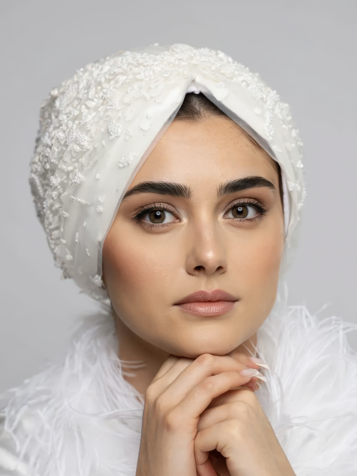 Bridal Dramatic Nature Turban