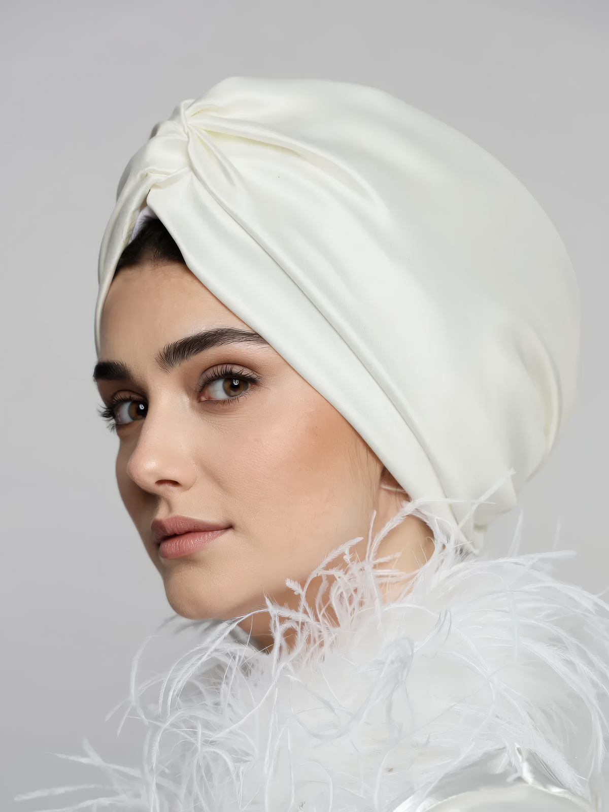 Bridal Satin Turban