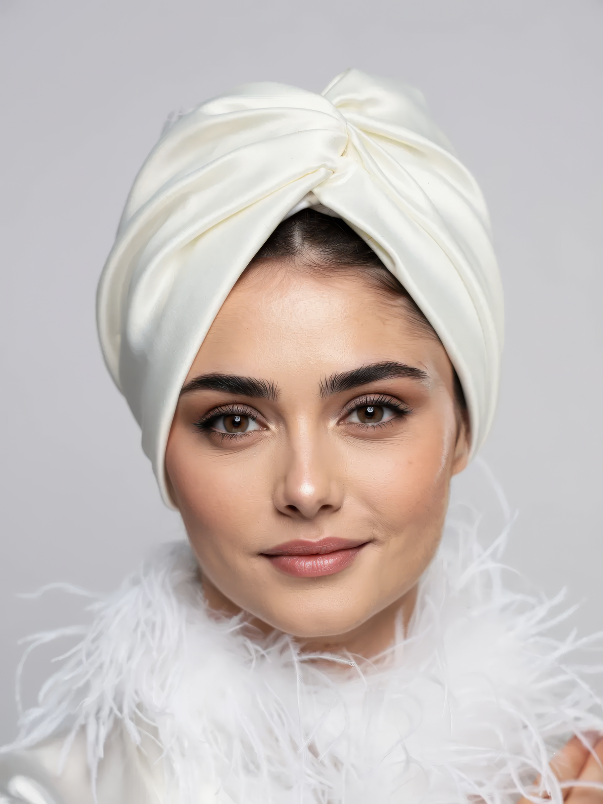 Bridal Satin Turban
