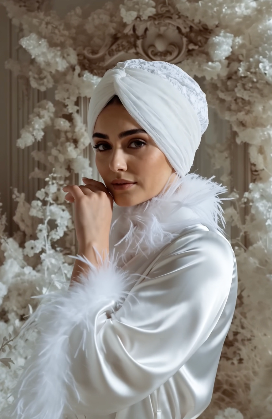 Bridal Twisted Turban